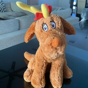 Dr Seuss How The Grinch Stole Christmas Max The Dog 12 Plush